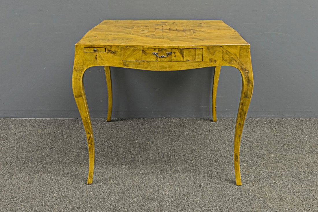 Inlaid Gaming Table (1 of 3)