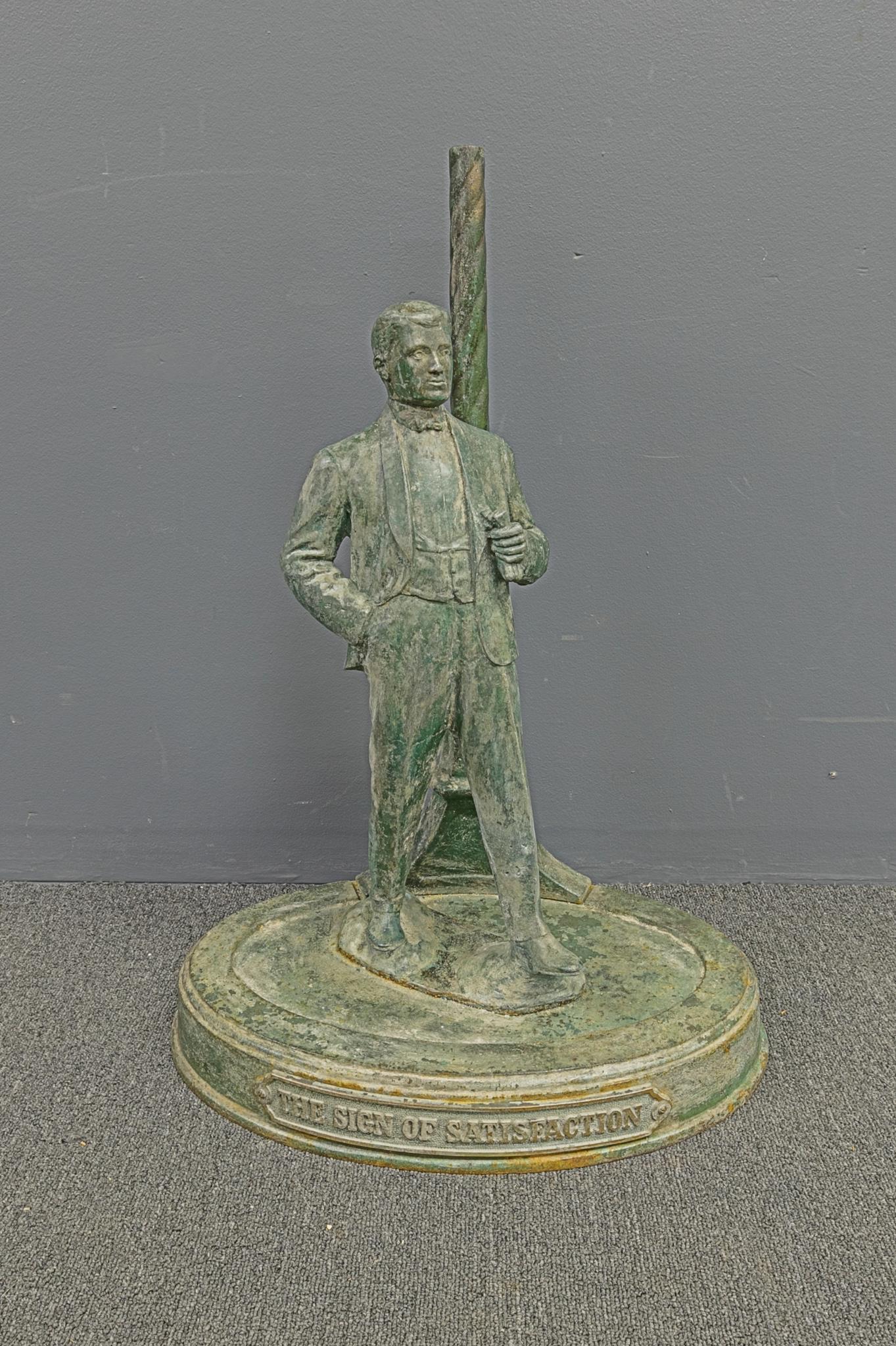 Metal Advertising Statue (1 of 2)