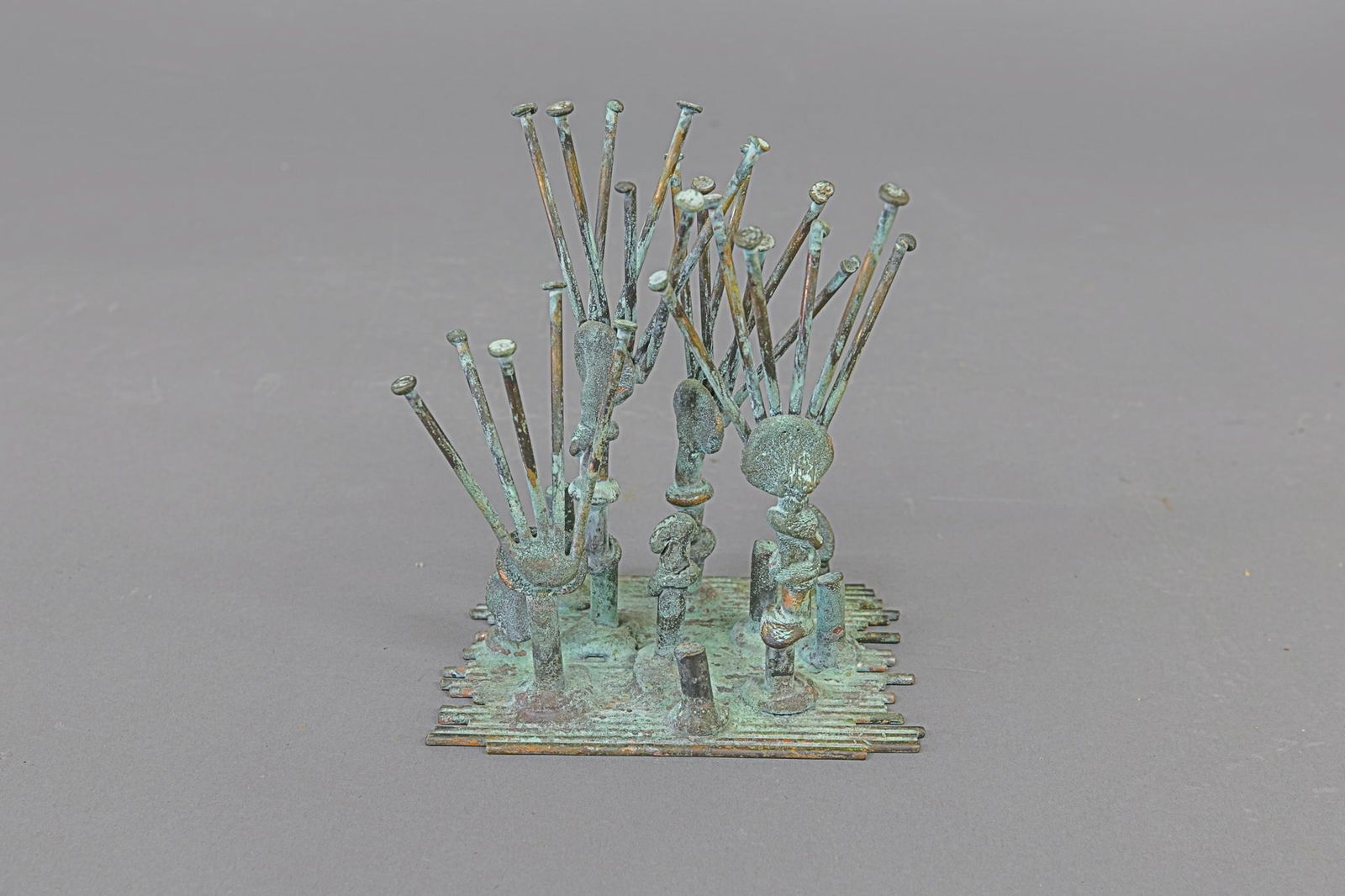 K. Ihlenfeld Bronze Abstract Sculpture (1 of 1)