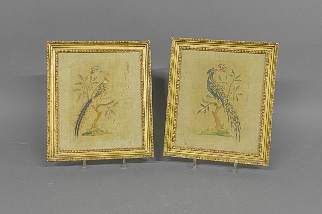 Georgian Silk on Linen Needlework (1 of 1)