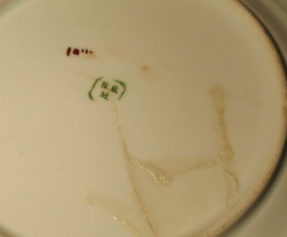 Group of porcelain dessert plates. - 4