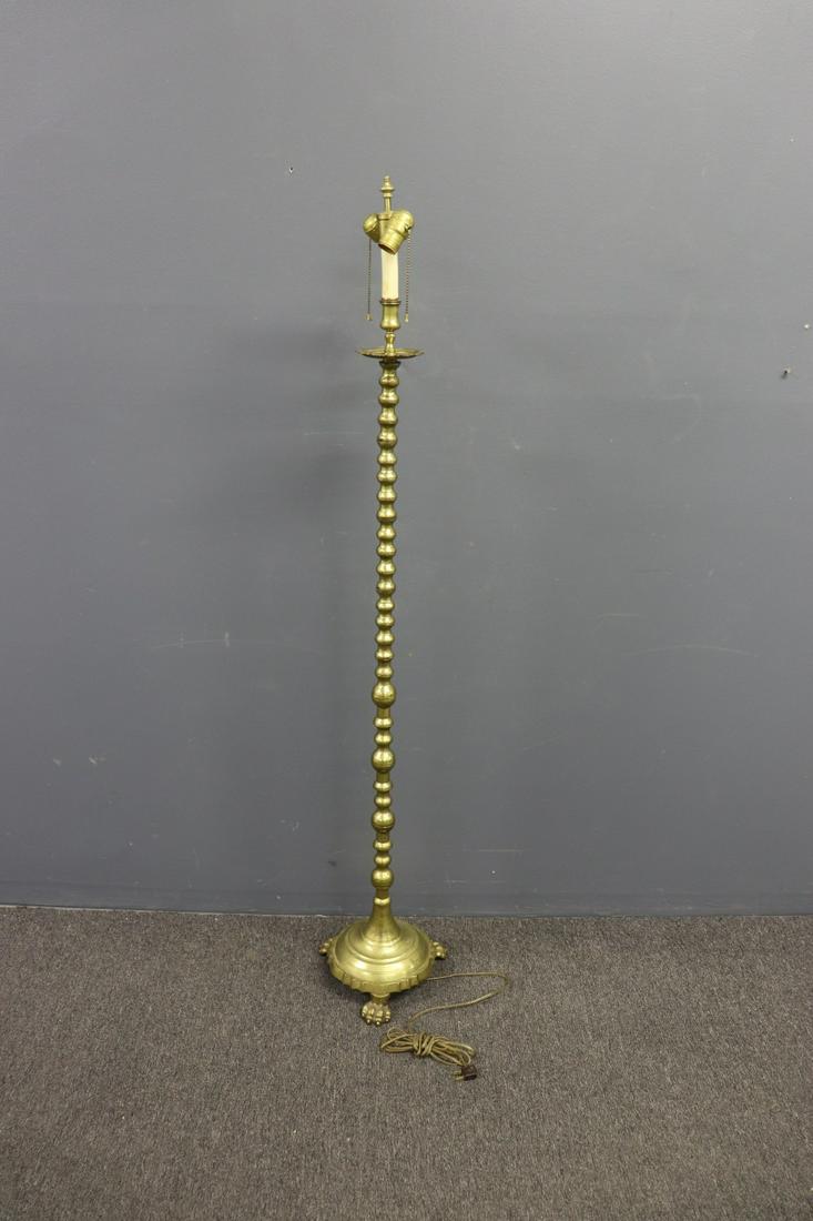 Dutch Style Brass Floor Lamp (1 of 2)