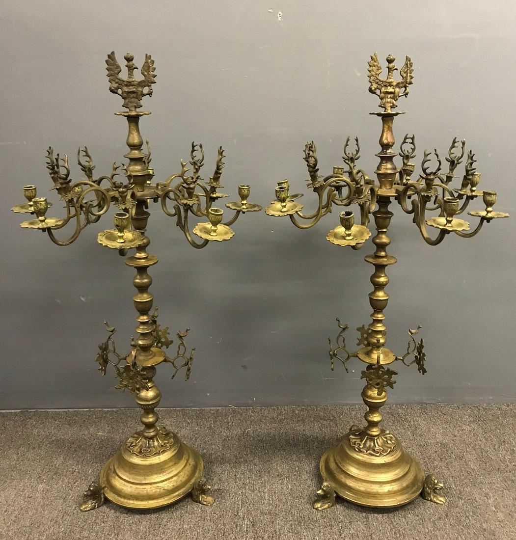 Pair of Austrian/Hungarian Candelabra (1 of 20)