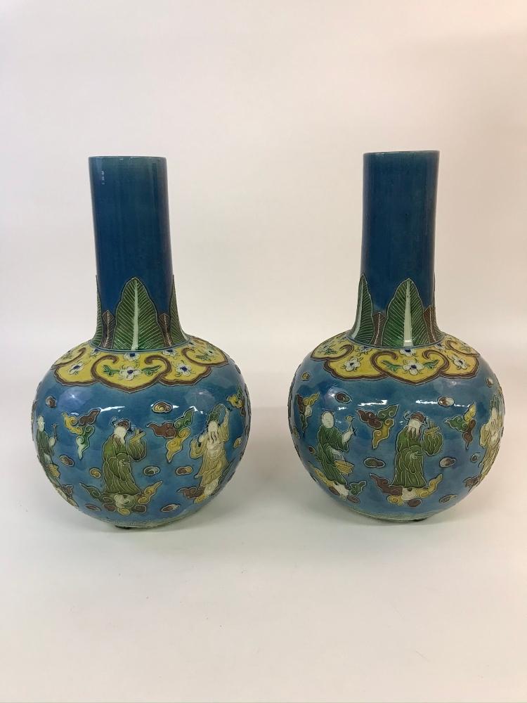 Pair of Asian Water Bottles (1 of 9)