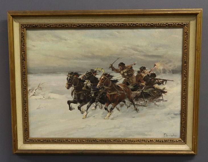 Russian Oil on Canvas (1 of 4)