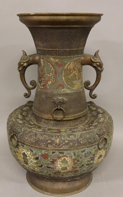 Asian Bronze Vase (1 of 5)