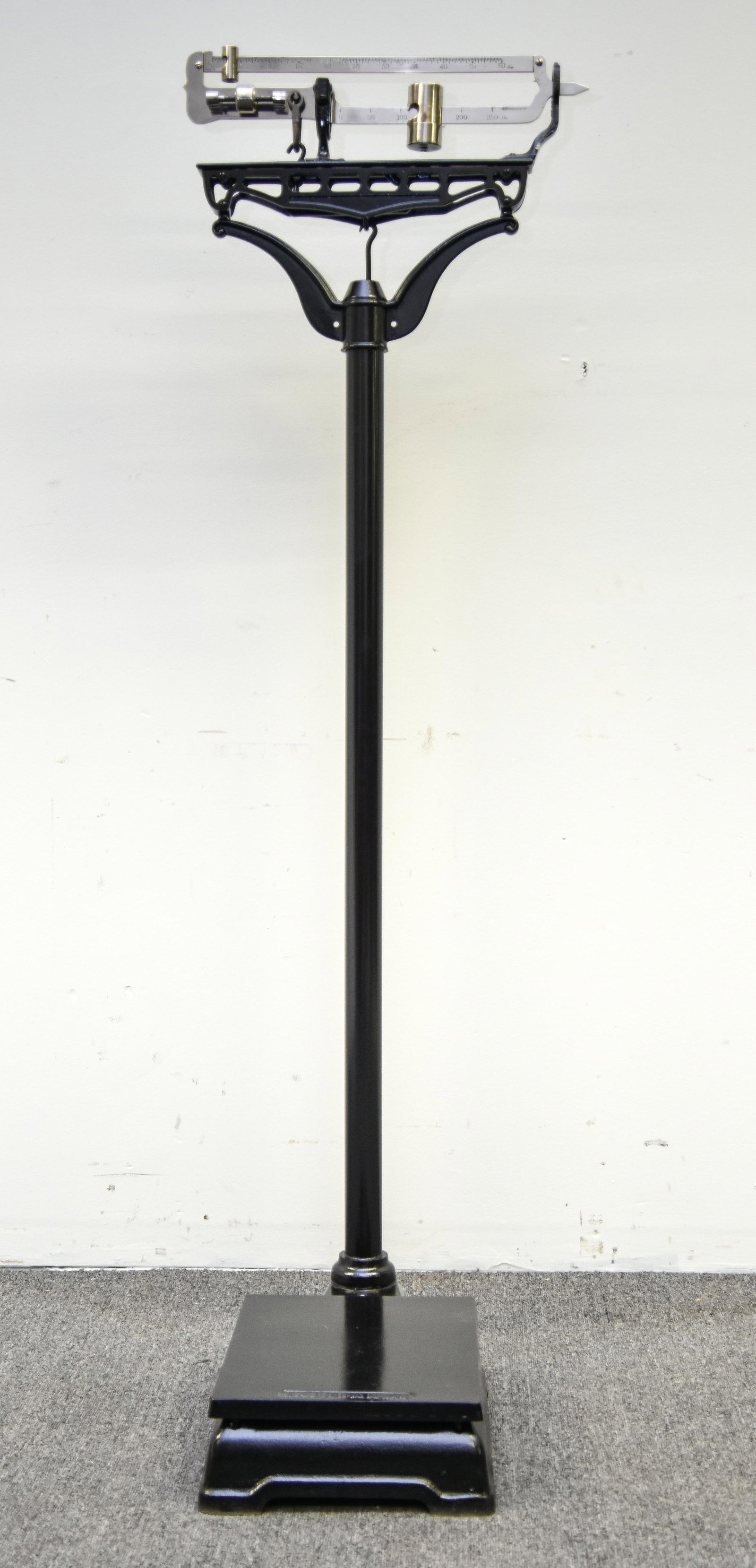 Painted Fairbanks Doctors Scale: Painted Fairbanks doctors scale 60"h x 18.5"w