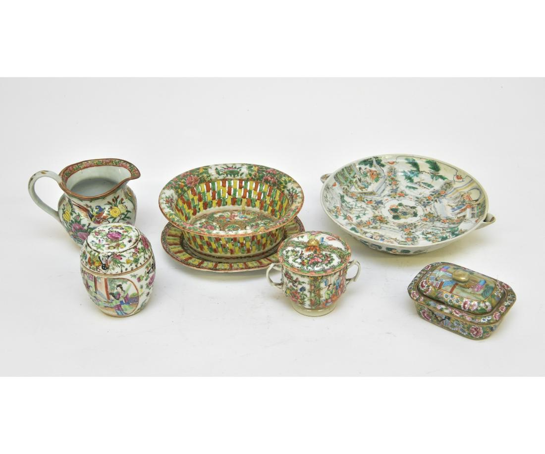 Rose Medallion Porcelain (1 of 2)