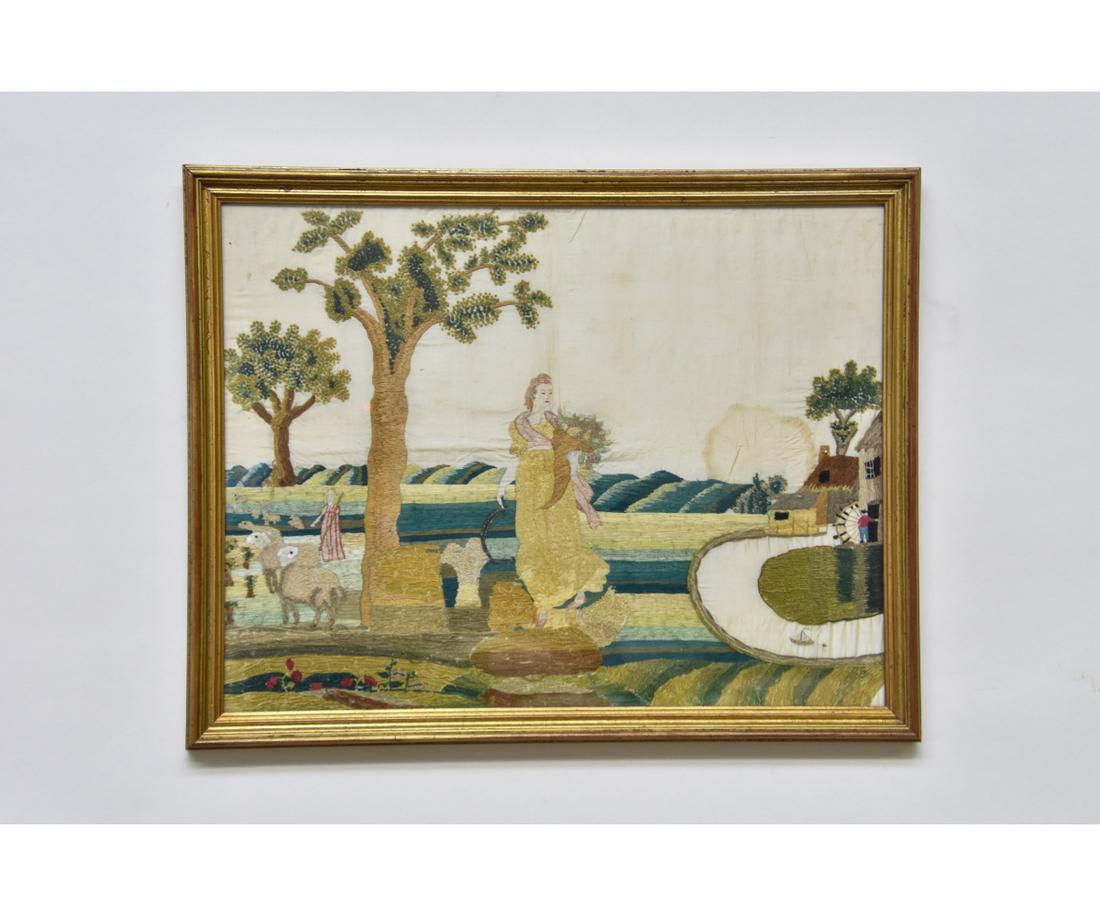 Framed English Needlework (1 of 2)