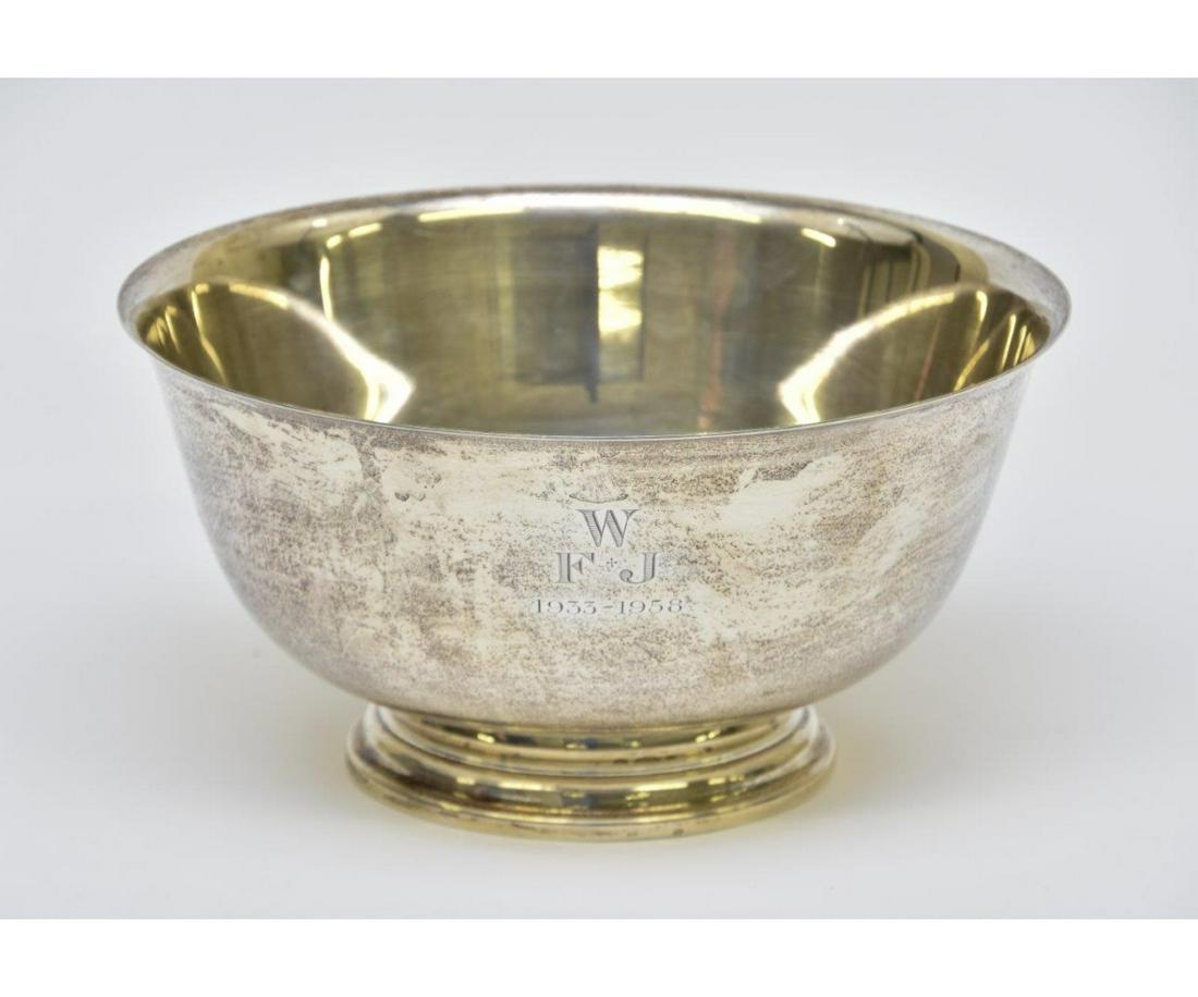 Large Sterling Silver Paul Revere Bowl (1 of 4)