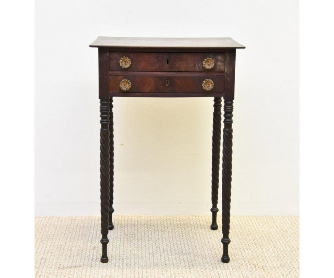 English Sheraton Work Table (1 of 5)