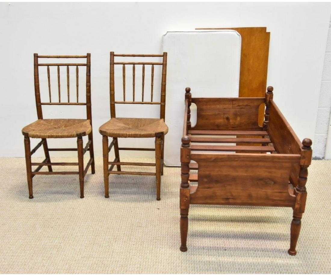 Pair of Sheraton Fancy Chairs etc. (1 of 3)