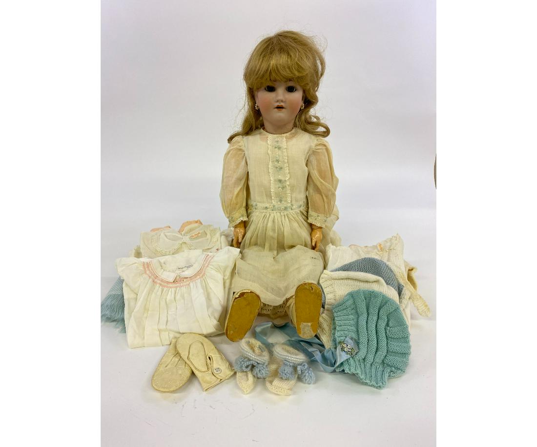 Heinrich Handwerck Simon & Halbig #5 Bisque Head (1 of 10)