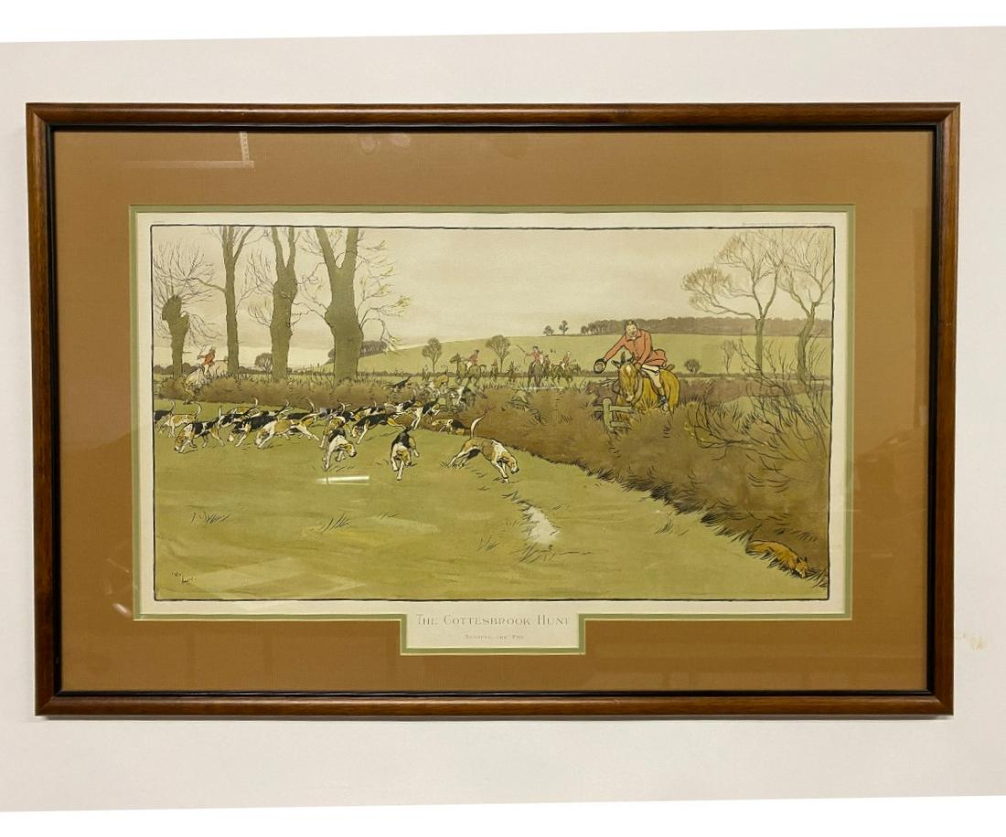 Three Large Cecil Aldins Equine Prints (1 of 6)