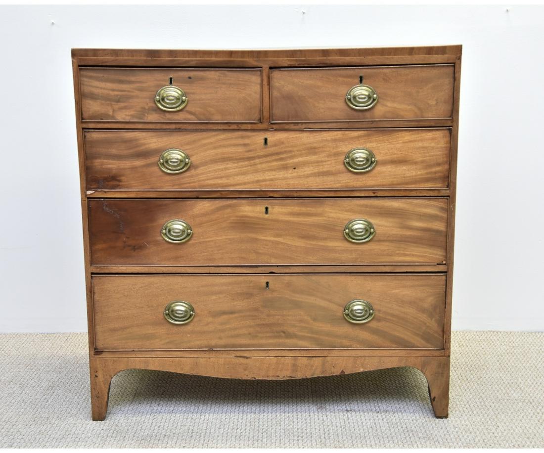 English Hepplewhite Inlaid Chest of Drawers (1 of 5)