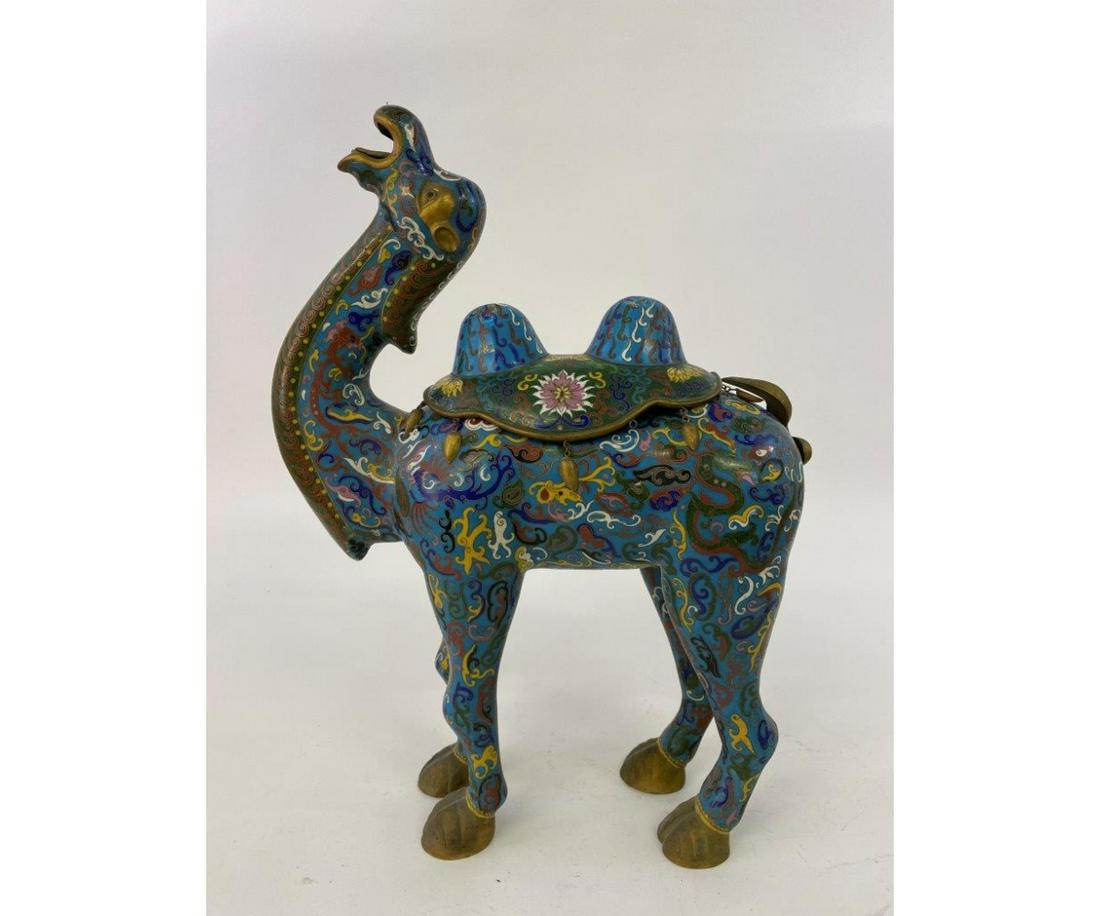 Chinese Cloisonne' Bactrian Camel (1 of 11)