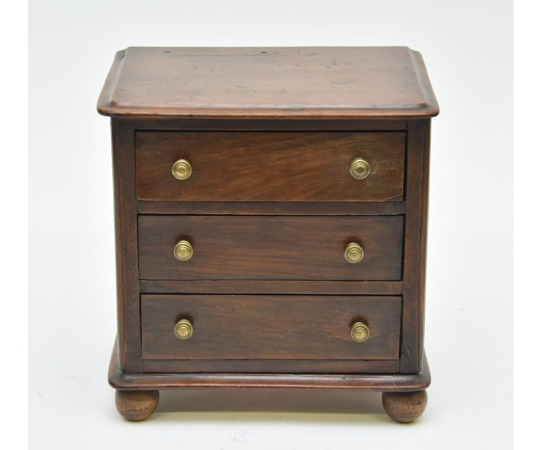 English Regency Miniature Chest of Drawers (1 of 7)