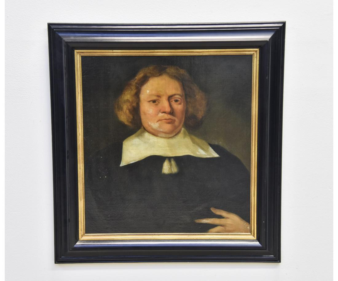 Oil on Canvas The Rev. Hugh Peters (1 of 3)