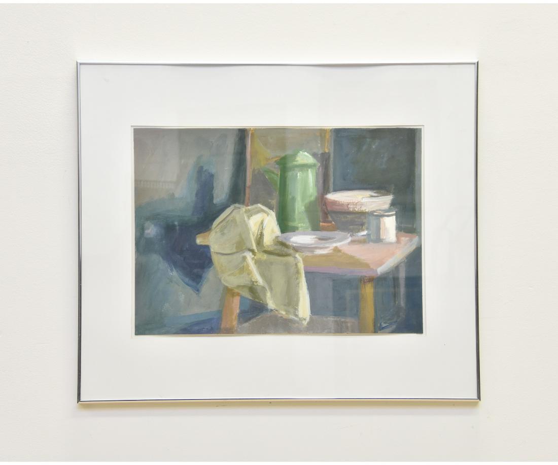 Rowland Elzea Acrylic "Green Coffee Pot" Series (1 of 7)