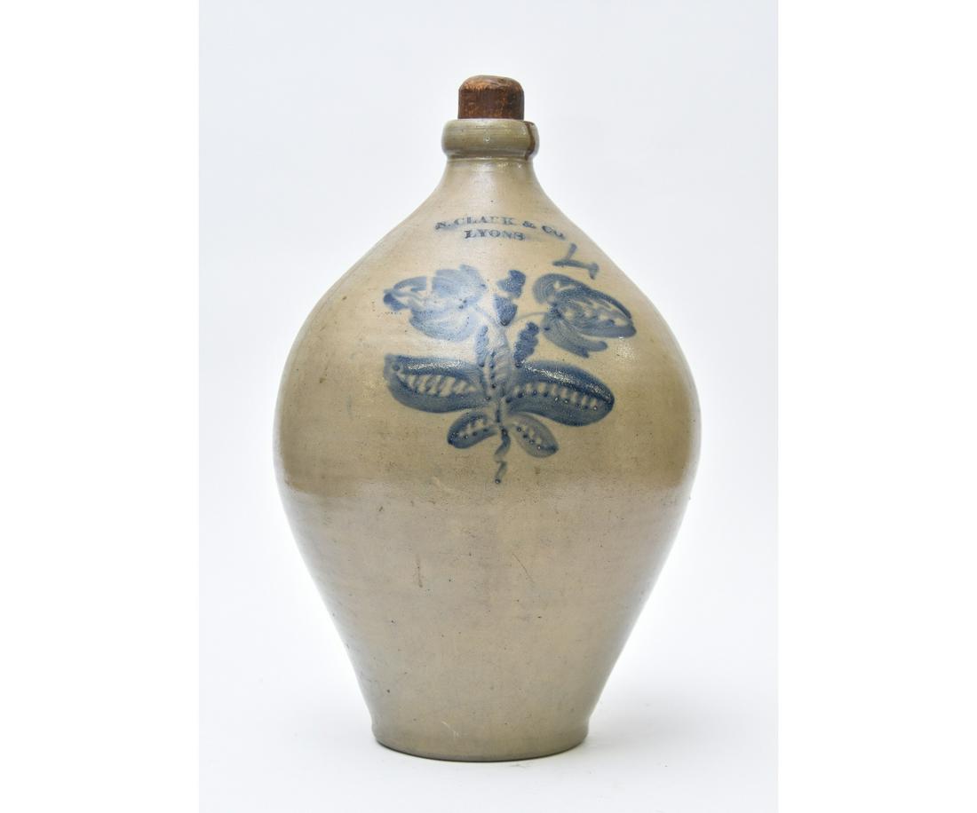 N. Clark & Co. Stoneware Jug (1 of 6)