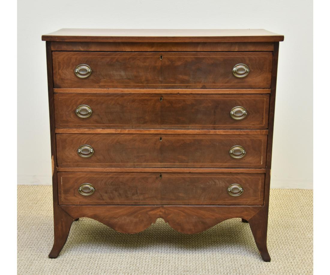 American Hepplewhite Chest of Drawers (1 of 9)