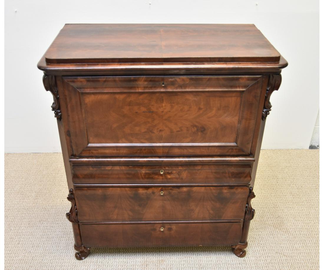 Empire Secretaire  Abbatant (1 of 6)