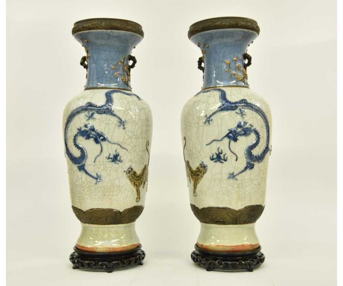 Pair of Asian Temple Urns (1 of 8)