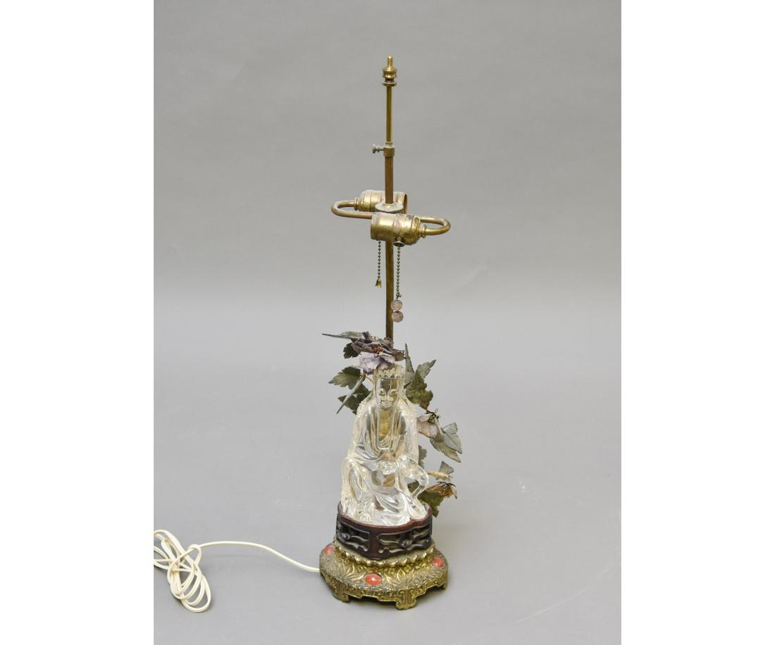 Crystal Glass Buddha Lamp (1 of 3)