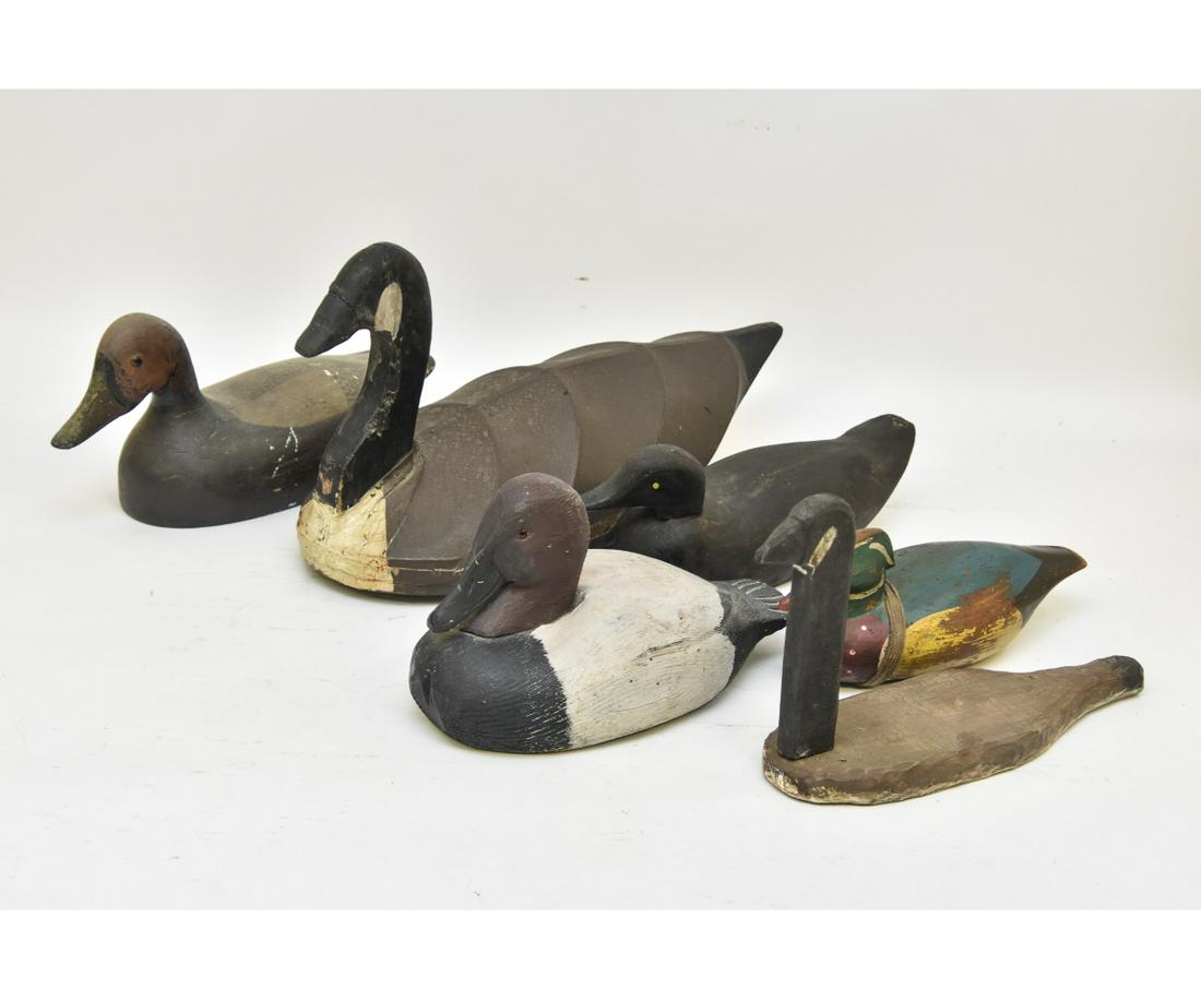 Canvased Goose Decoy etc. (1 of 6)