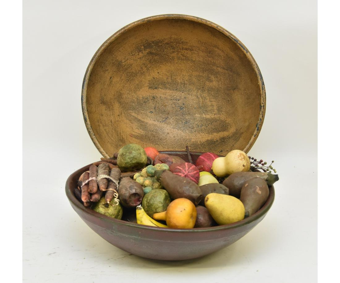 Composition Painted Bowl with Fruit (1 of 2)