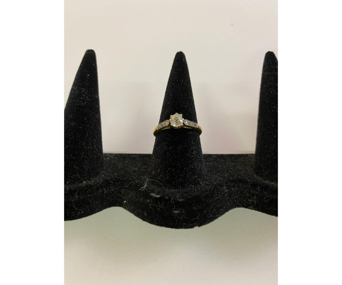 14k Gold Diamond Engagement Ring (1 of 1)