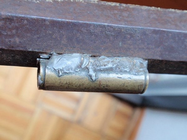 Percussion long rifle, the lock signed “Dunlap Jr, - 6