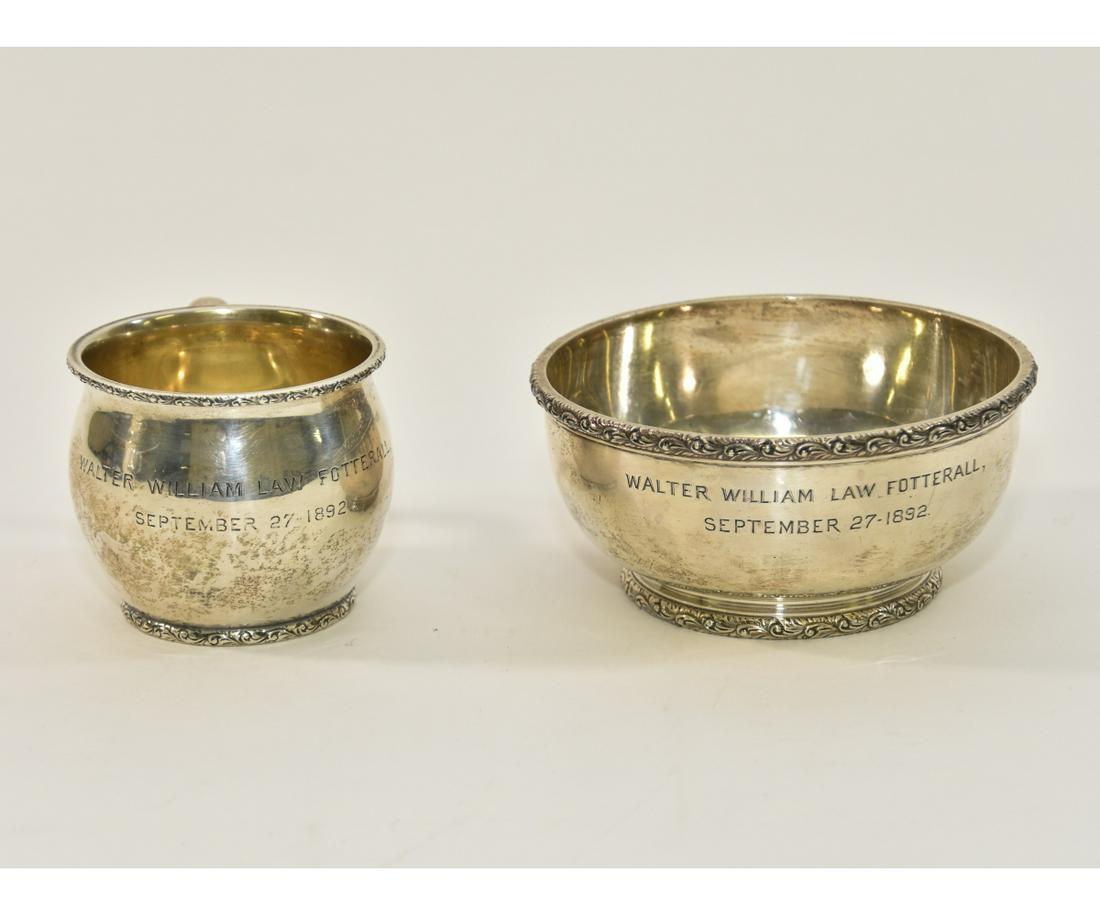 Sterling Silver Baby Cup and Bowl (1 of 6)