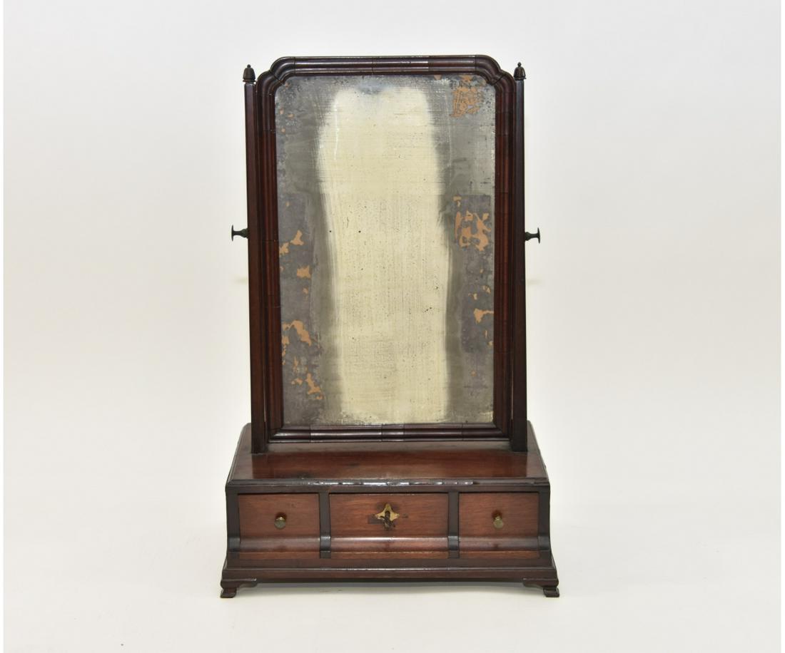 Georgian Mahogany Shaving Stand (1 of 6)