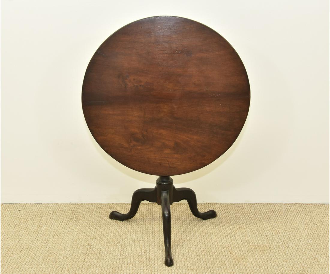 Queen Anne Mahogany Tea Table (1 of 5)
