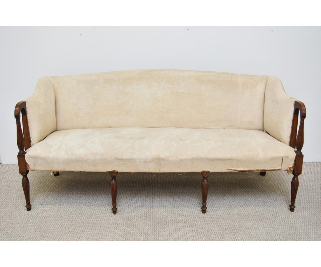 Boston Sheraton Mahogany Sofa (1 of 5)