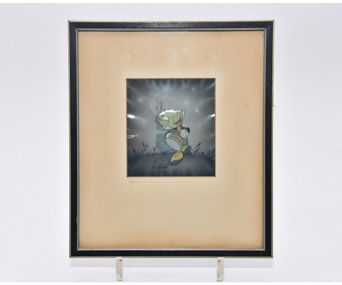 Disney Jiminy Cricket Original Animation Cell (1 of 3)