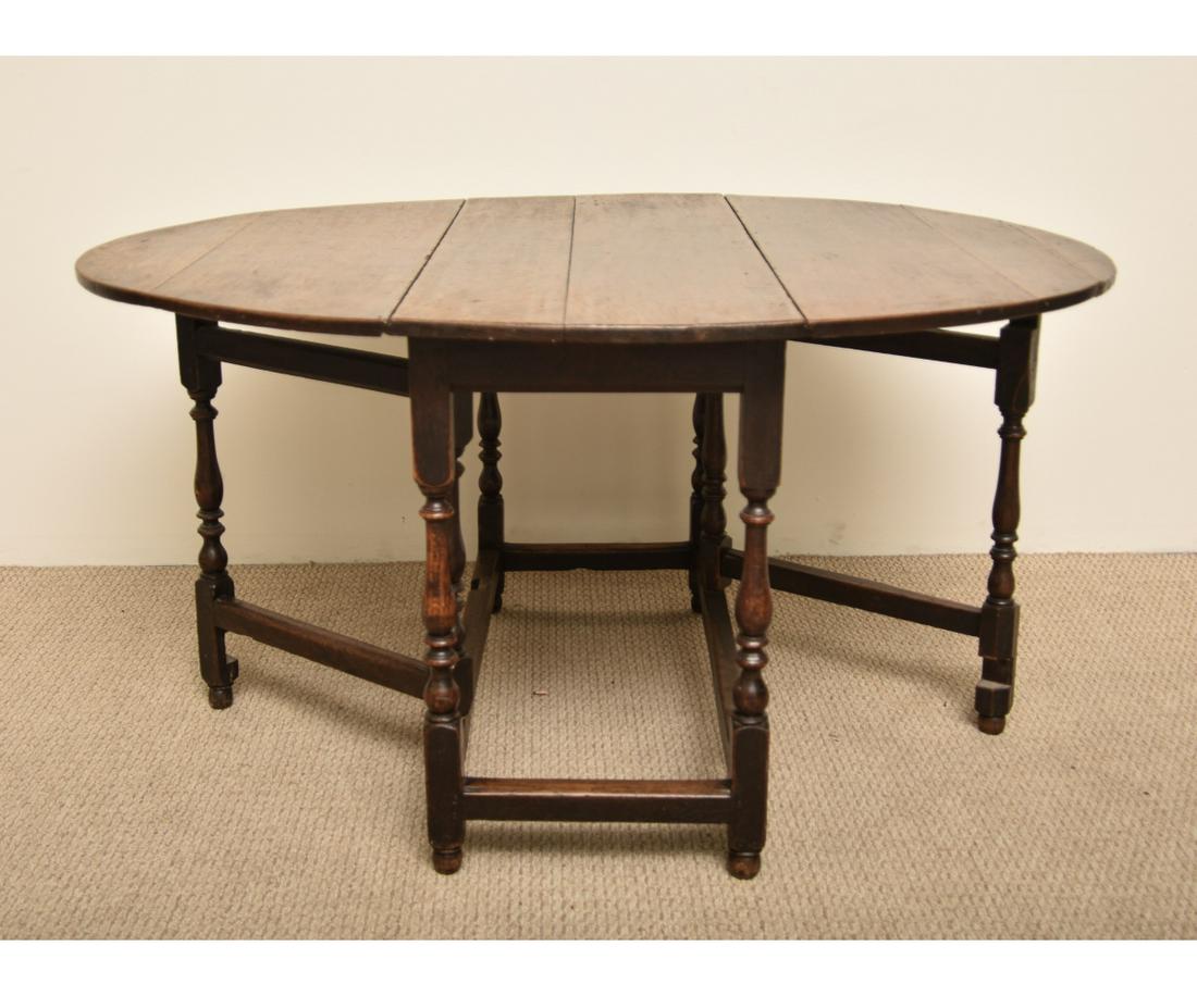 William & Mary Gate Leg Table (1 of 4)