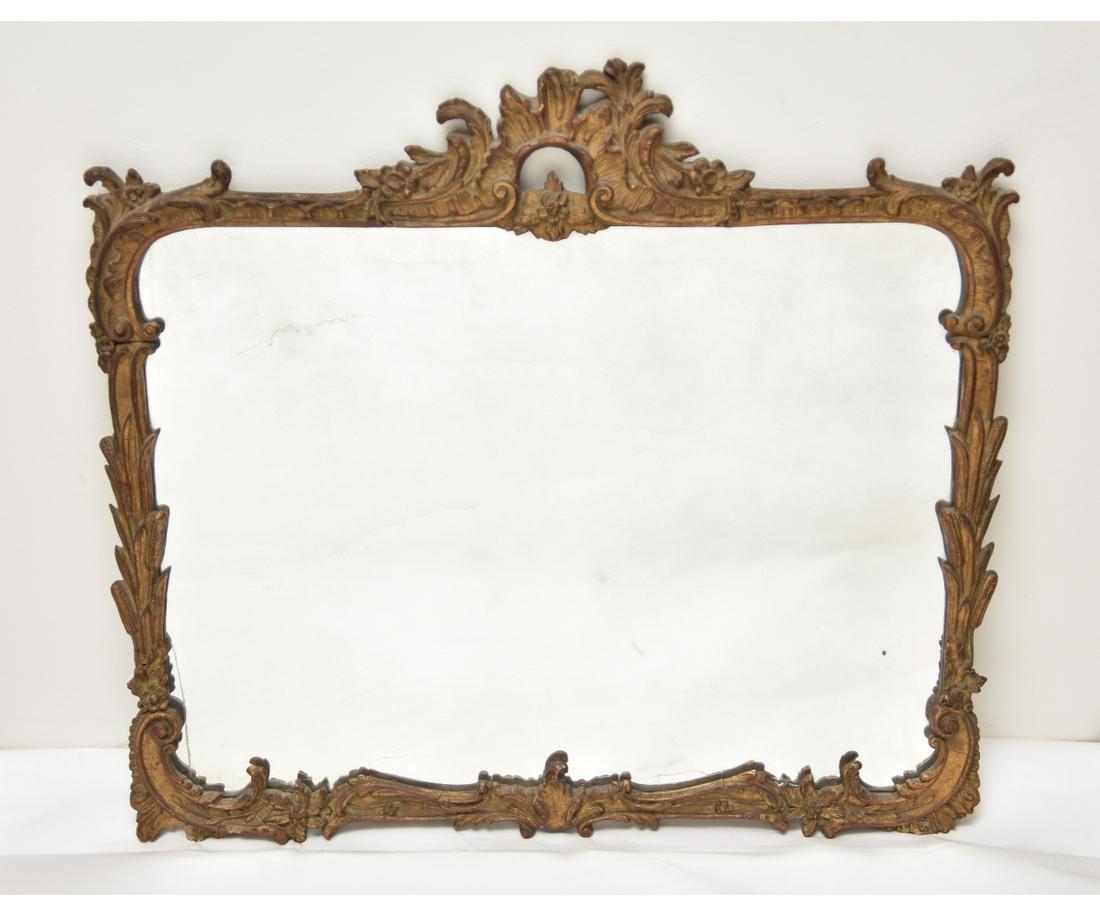 Gilt Plaster Framed Mirror (1 of 2)