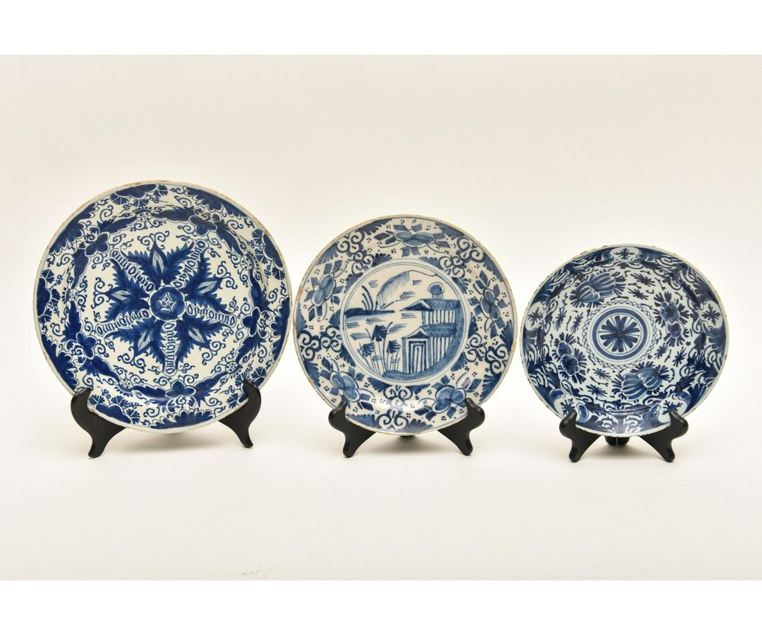 Three Delft Plates (1 of 2)