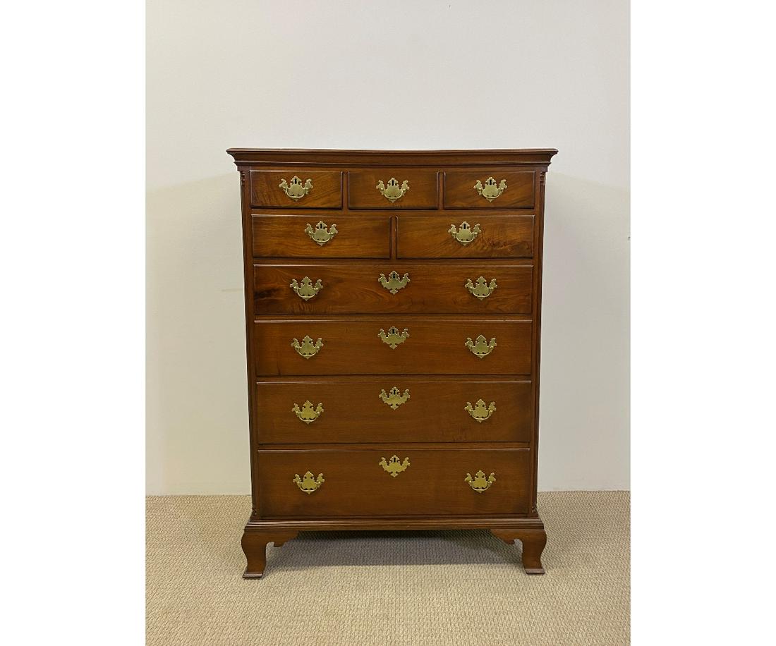 Pennsylvania Chippendale Tall Chest (1 of 14)