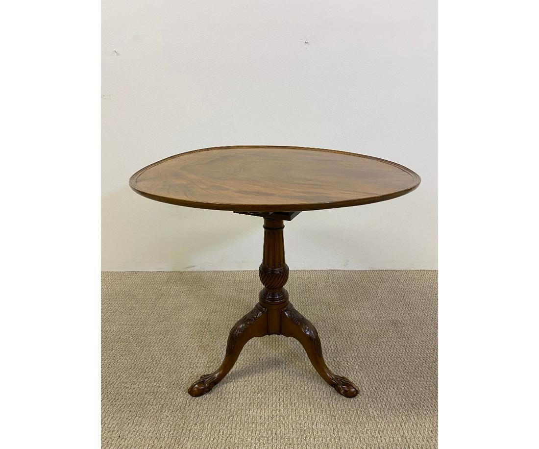 Georgian Mahogany Tea Table (1 of 9)