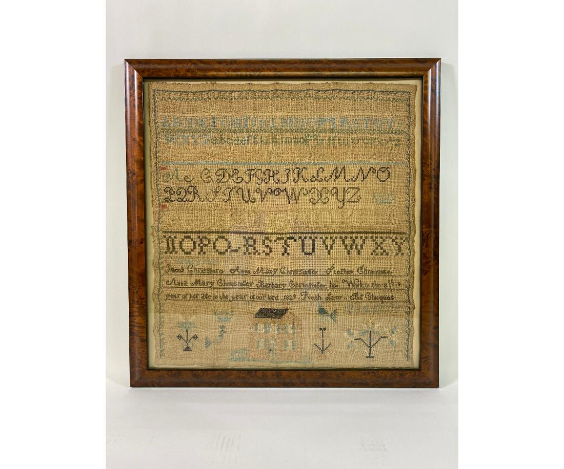 Silk on Linen Sampler (1 of 11)