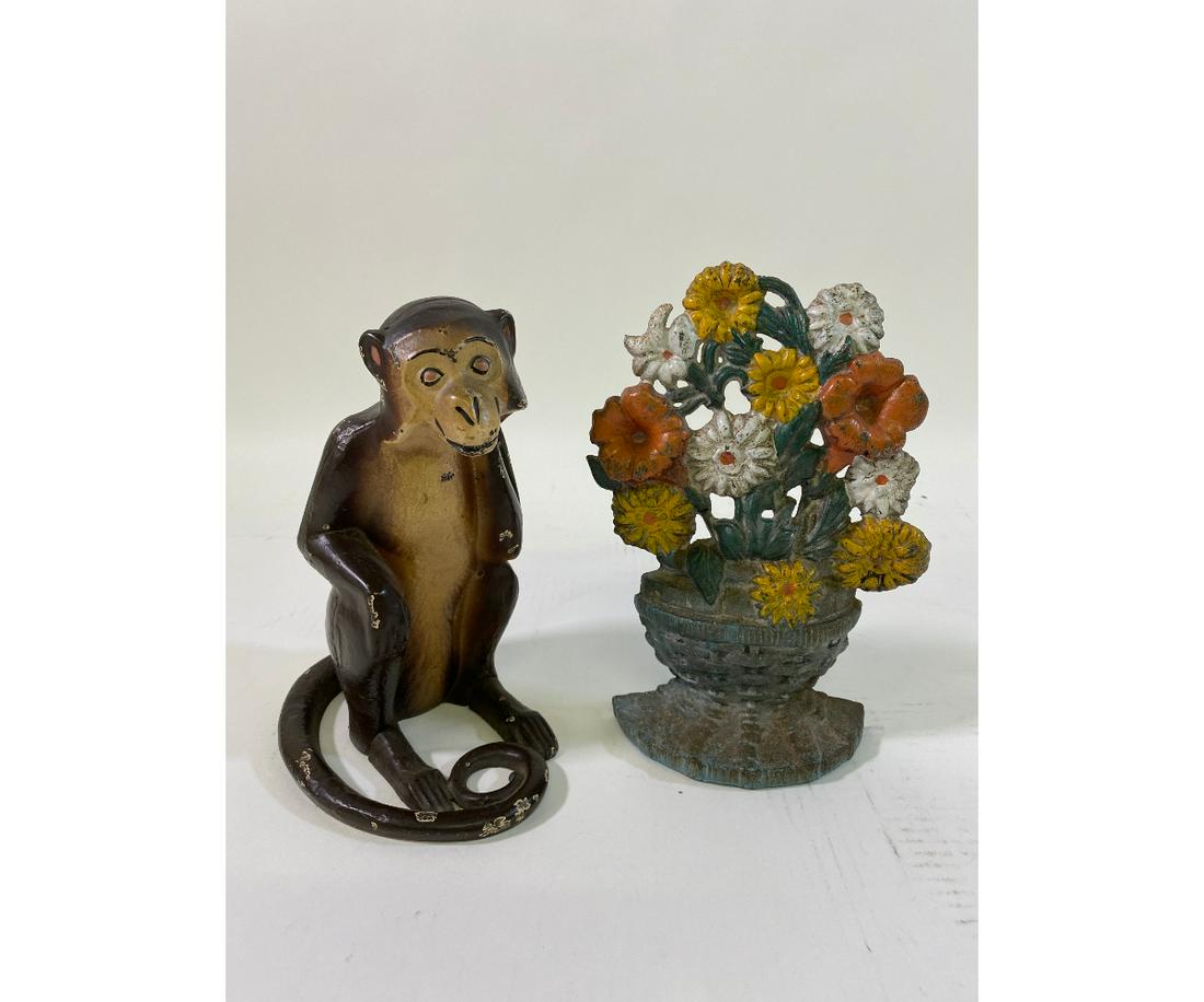 Cast Iron Monkey Door Stop (1 of 5)