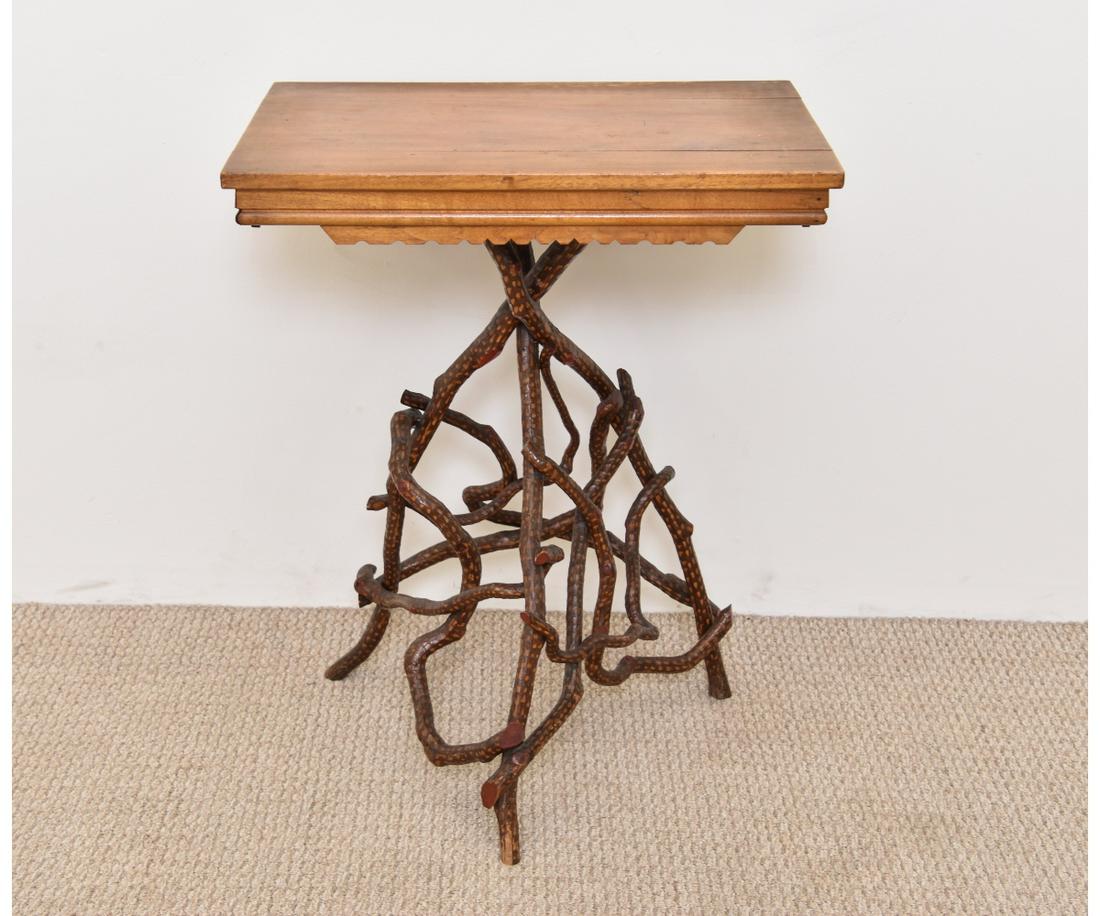Folk Art Oak Top Table (1 of 6)