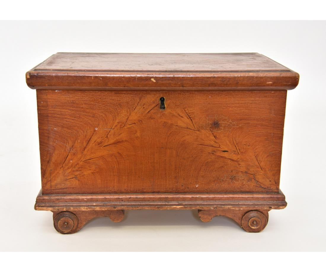 Lancaster County Flame Grain Painted Box (1 of 7)