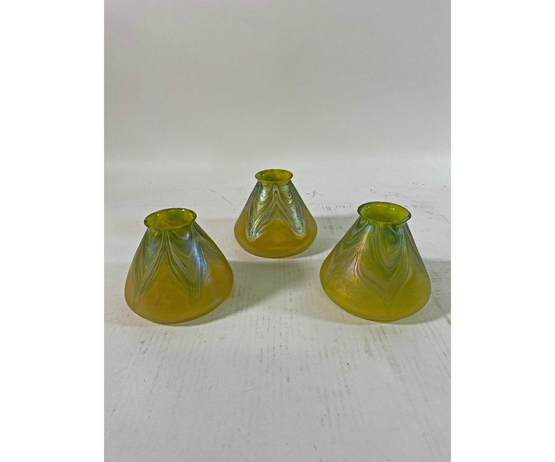 Three Irredescent Glass Shades (1 of 7)