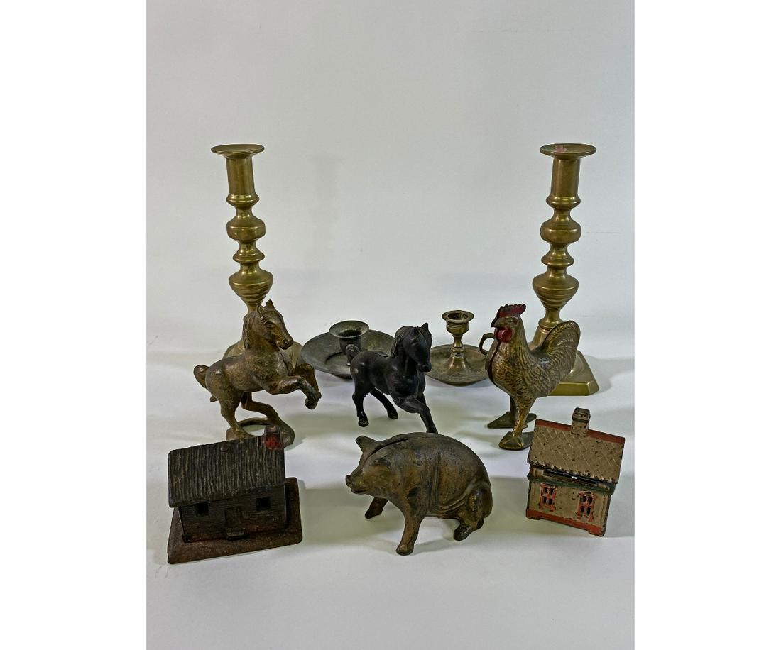 Cast Iron Animal Still Banks (1 of 7)