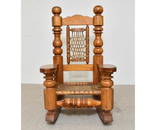 Massive Alpine Style Rocking Chair