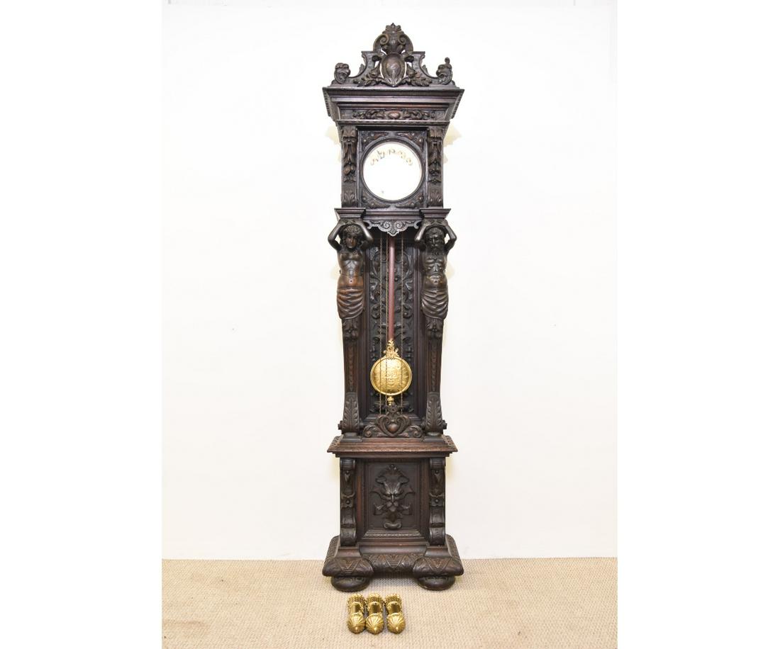 German 8-Day Tall Case Clock (1 of 6)